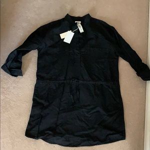 Wilfred belleme black linen dress size large